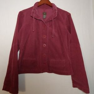 Anthropologie Fei culdoroy jacket blazer size 12